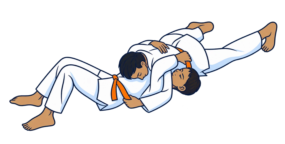 Kuzure-kami-shiho-gatame